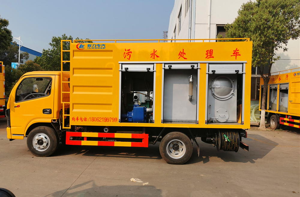 281长江村污水分离车